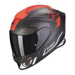 Casque Intégral SCORPION EXO-R1 EVO CARBONE SUPRA Air -Noir-Gris-Blanc Mat