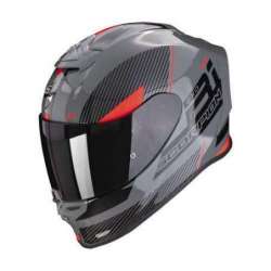 Casque Intégral SCORPION EXO-R1 EVO FINAL Air -Gris-Noir-Rouge