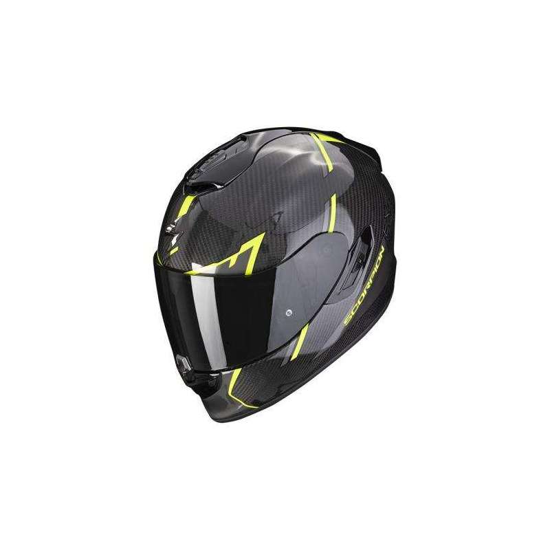 Casque Intégral SCORPION EXO-1400 EVO CARBONE KENDAL Air -Noir-Jaune Fluo Casque Intégral SCORPION EXO-1400 EVO CARBONE KENDAL Air -Noir-Jaune Fluo