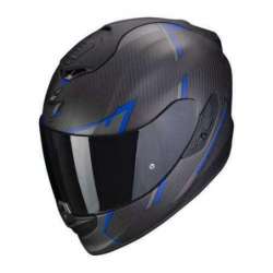 Casque Intégral SCORPION EXO-1400 EVO CARBONE KENDAL Air -Noir Mat-Bleu