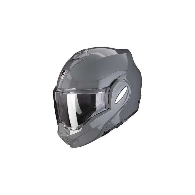 Casque Modulable SCORPION EXO-TECH EVO -Gris Ciment