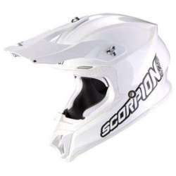 Casque Cross SCORPION VX-16 EVO Air -Blanc