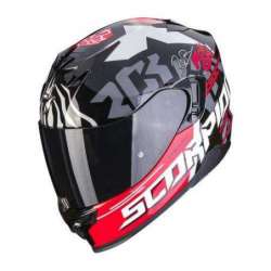 Casque Intégral SCORPION EXO-520 EVO ROK BAGOROS Air -Noir-Rouge