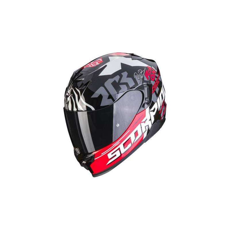 Casque Intégral SCORPION EXO-520 EVO ROK BAGOROS Air -Noir-Rouge Casque Intégral SCORPION EXO-520 EVO ROK BAGOROS Air -Noir-Rouge