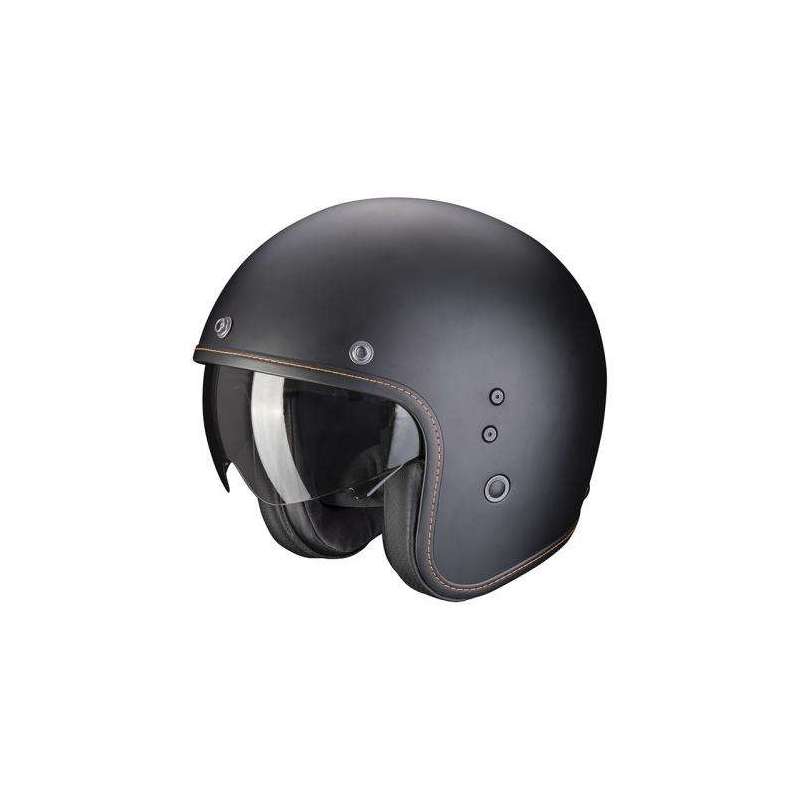 Casque Jet SCORPION BELFAST EVO -Noir Mat