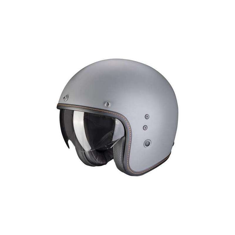 Casque Jet SCORPION BELFAST EVO -Gris Ciment Mat