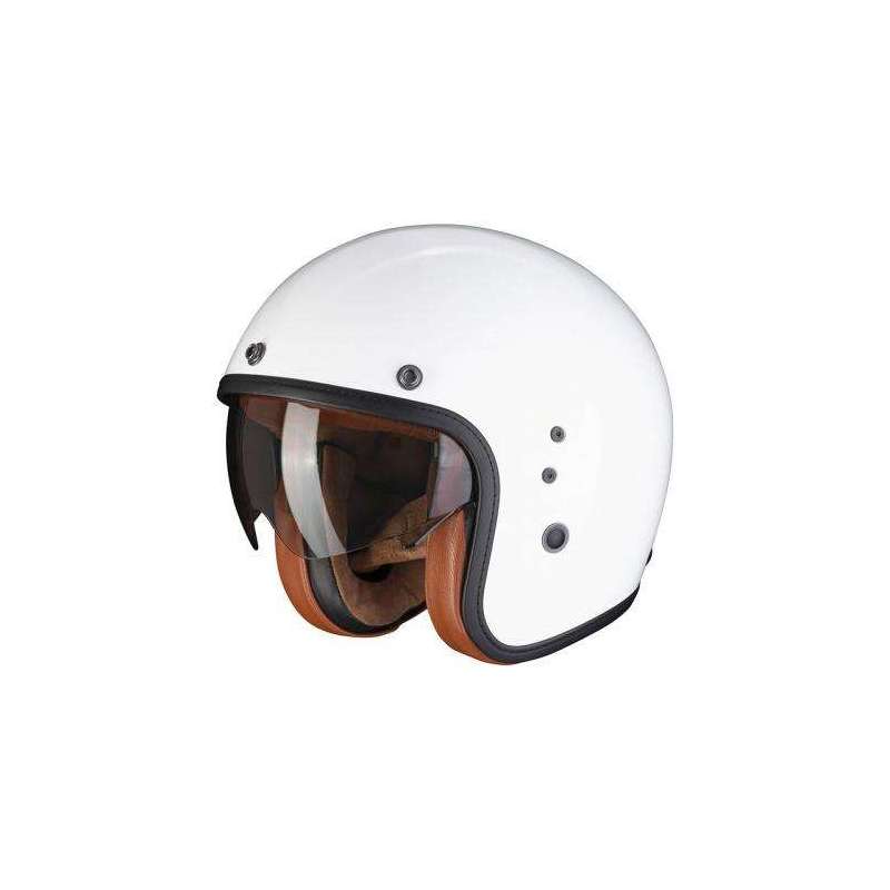 Casque Jet SCORPION BELFAST EVO LUXE -Blanc