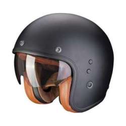 Casque Jet SCORPION BELFAST EVO LUXE -Noir Mat