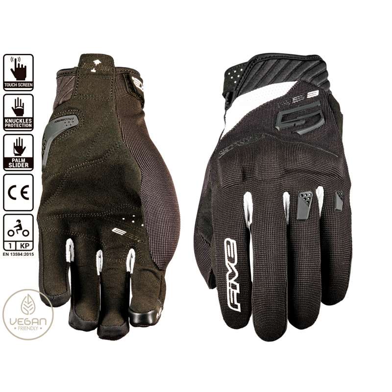 Five Gloves RS3 Evo Schwarz / Weiß
