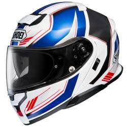 Casque modulable Neotec 3 NE40 TC-10 blanc-bleu-rouge