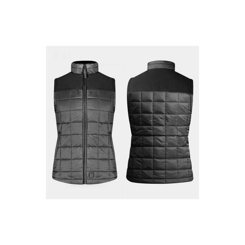 Gilet Chauffant RACER DISTRICT Women 2 Noir Gilet Chauffant RACER DISTRICT Women 2 Noir