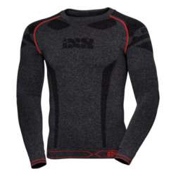 IXS Underwear Shirt 365 noir-gris