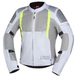 Veste iXS Sport Trigonis-Air gris clair-gris-neon