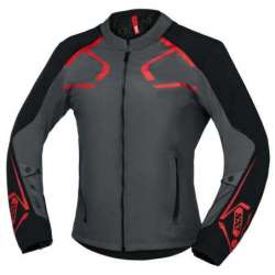 Veste iXS Sport Moto Dynamic gris-noir-rouge