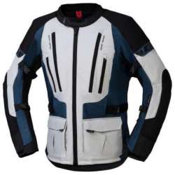 Veste iXS Tour Lennik-ST gris clair-bleu-noir