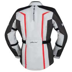 Tour Jacke Evans-ST 2.0 hellgrau-grau-rot