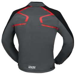 Sport SO Jacke Moto Dynamic grau-schwarz-rot