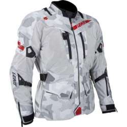 Jacke Leatt ADV FlowTour 7.5 V24 steel-grau-weiß-rot