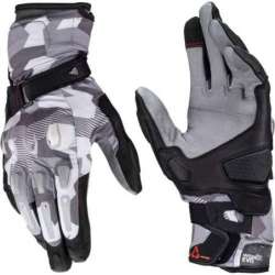 Handschuhe Leatt ADV HydraDri 7.5 V24 steel-grau-schwarz-rot