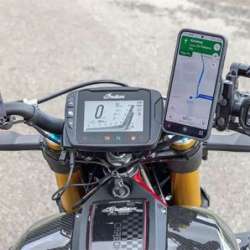 QUAD LOCK BRAKE/CLUTCH MOUNT NOIR / BLEU