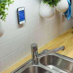 QUAD LOCK ADHESIVE WALL MOUNT 2 STK / SCHWARZ