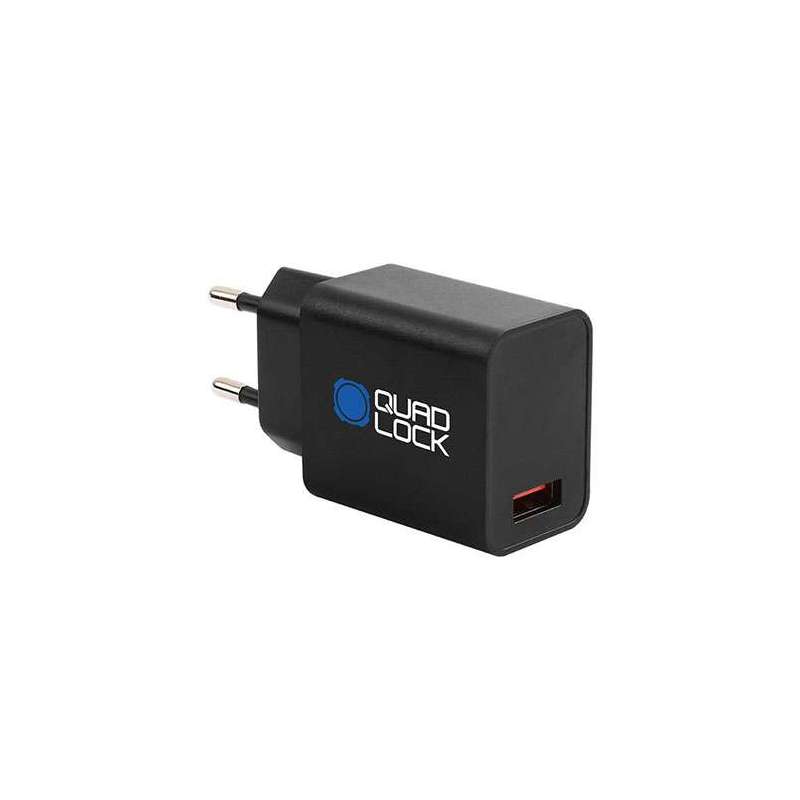 QUAD LOCK 18W POWER ADAPTOR SCHWARZ