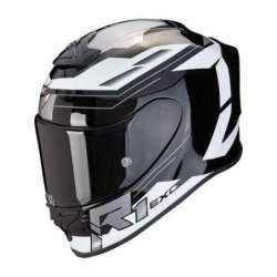 Helm SCORPION EXO-R1 EVO BLAZE Air Mattschwarz-Weiß