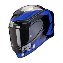 Helm SCORPION EXO-R1 EVO BLAZE Air Schwarz-Blau