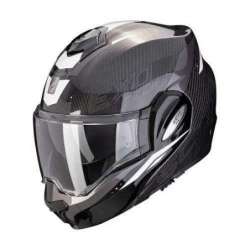 Casque SCORPION EXO-TECH EVO CARBONE ROVER Air Noir-Blanc