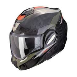 Casque SCORPION EXO-TECH EVO CARBONE ROVER Air Noir-Vert