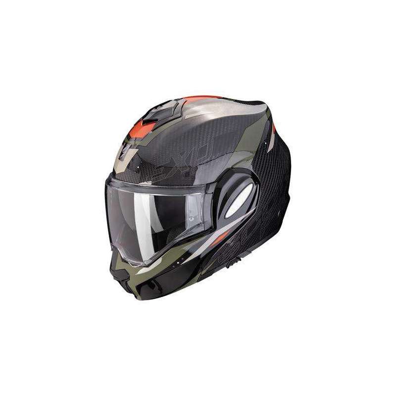 Helm SCORPION EXO-TECH EVO CARBON ROVER Air Schwarz-Grün