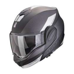 Casque SCORPION EXO-TECH EVO TEAM Noir Mat Argent