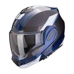 Casque SCORPION EXO-TECH EVO TEAM Bleu-Noir-Blanc