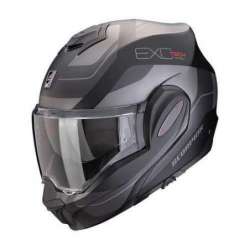 Casque SCORPION EXO-TECH EVO PRO COMMUTA Noir mat-Argent