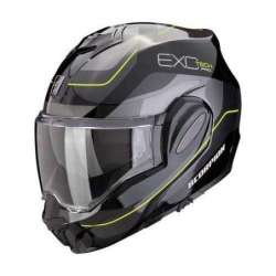 Helm SCORPION EXO-TECH EVO PRO COMMUTA Schwarz-Silber-Neon