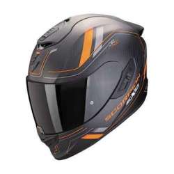 Helm SCORPION EXO-1400 EVO II CARBON AIR MIRAGE Mattschwarz-Orange