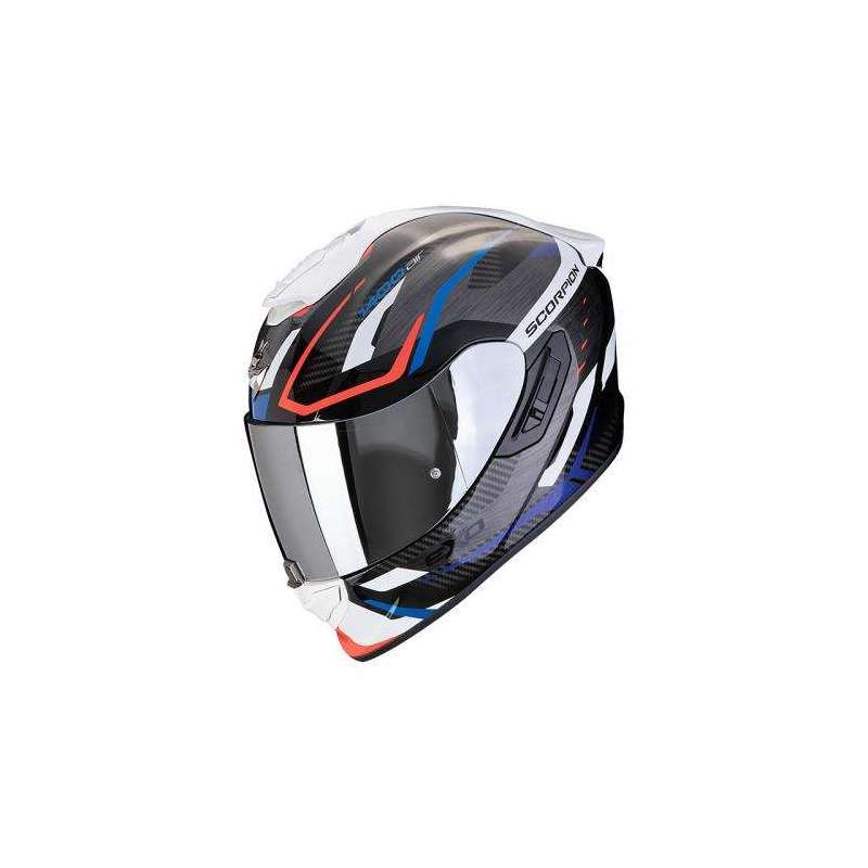 Casque SCORPION EXO-1400 EVO II ACCORD Air Noir-Bleu-Blanc Casque SCORPION EXO-1400 EVO II ACCORD Air Noir-Bleu-Blanc