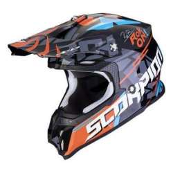 Helm SCORPION VX-16 EVO ROK BAGOROS Air Schwarz-Orange