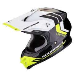 Casque SCORPION VX-16 EVO AIR FUSION Noir-Jaune Fluo