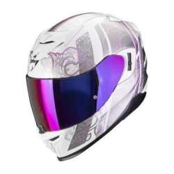 Helm SCORPION EXO-520 EVO AIR FASTA Weiß-Violett