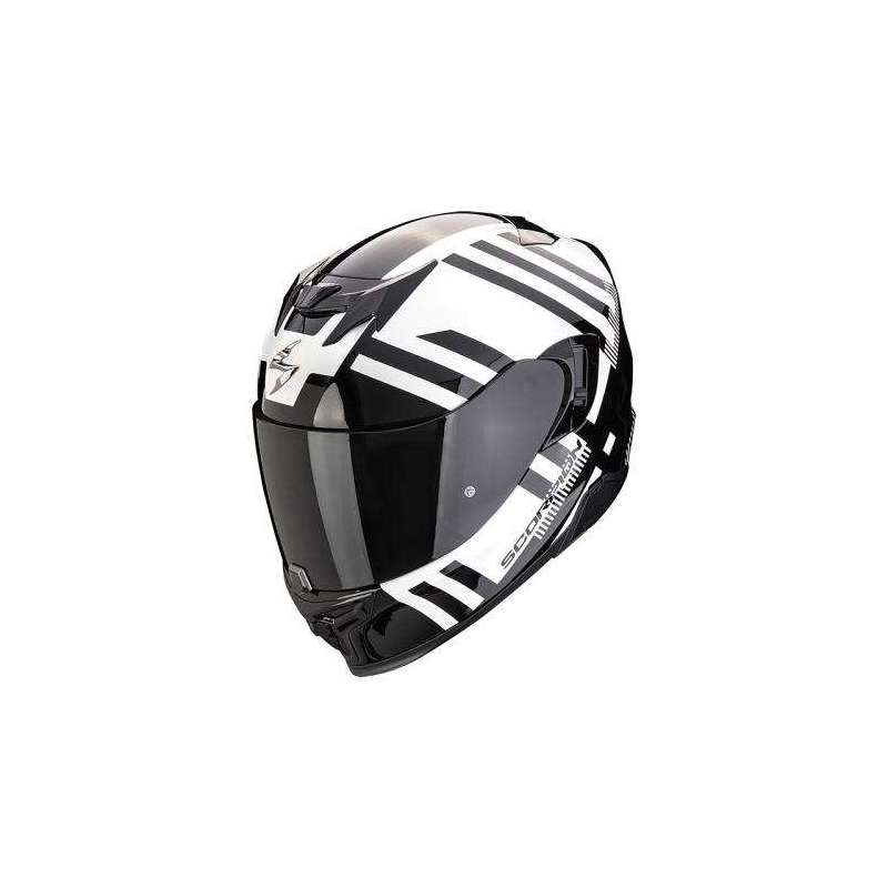 Casque SCORPION EXO-520 EVO AIR BANSHEE Blanc Perle-Noir