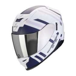 Casque SCORPION EXO-520 EVO AIR BANSHEE Blanc Mat-Bleu-Violet