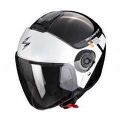 Helm SCORPION EXO-CITY II MALL Metallic Schwarz-Weiß-Grau