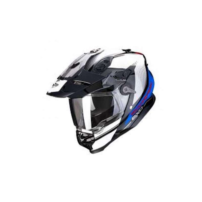 Casque SCORPION ADF-9000 TRAIL Noir-Bleu-Blanc