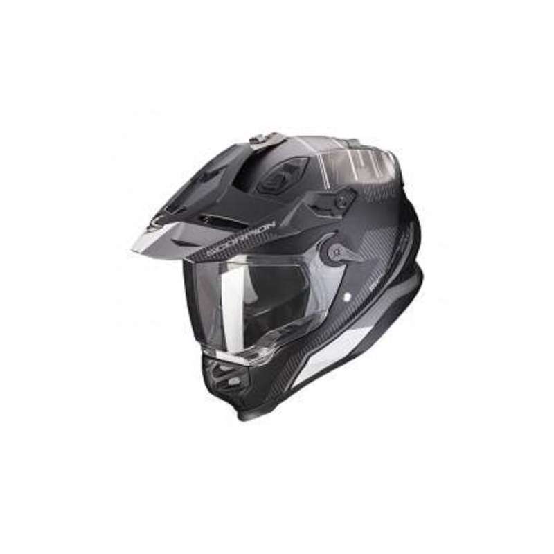 Casque SCORPION ADF-9000 DESERT Noir Mat-Gris Casque SCORPION ADF-9000 DESERT Noir Mat-Gris