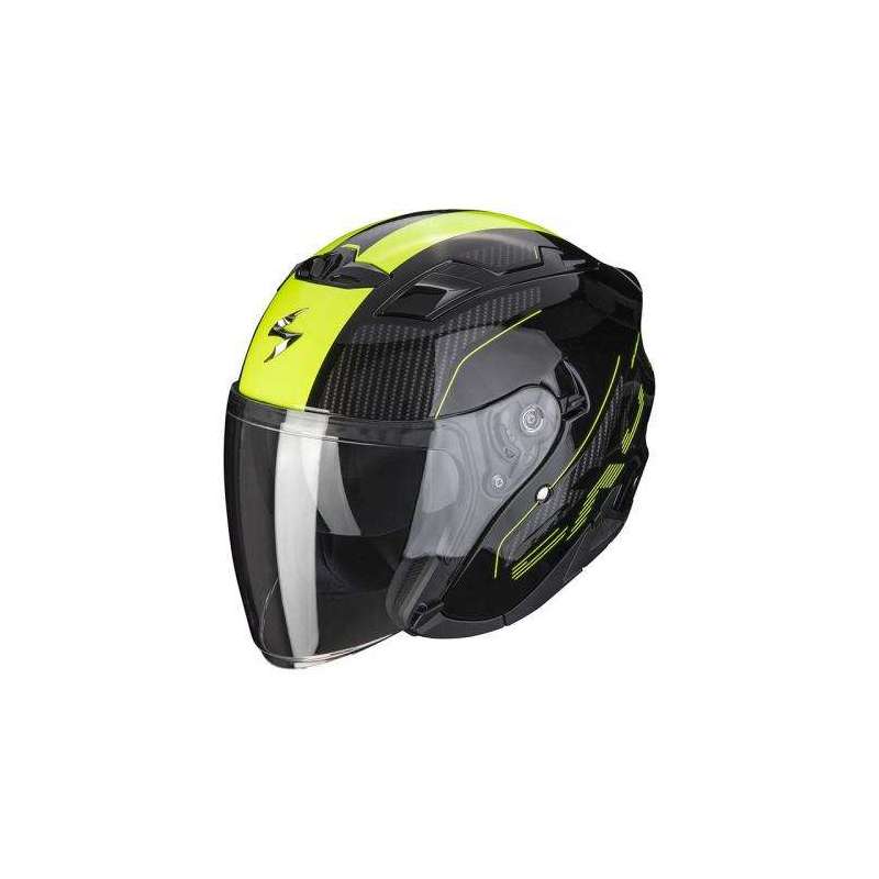 Casque SCORPION EXO-230 CONDOR Noir-Jaune Fluo