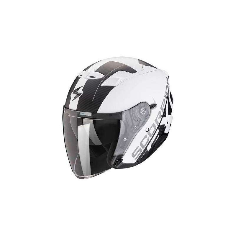 Casque SCORPION EXO-230 QR Blanc Mat-Noir