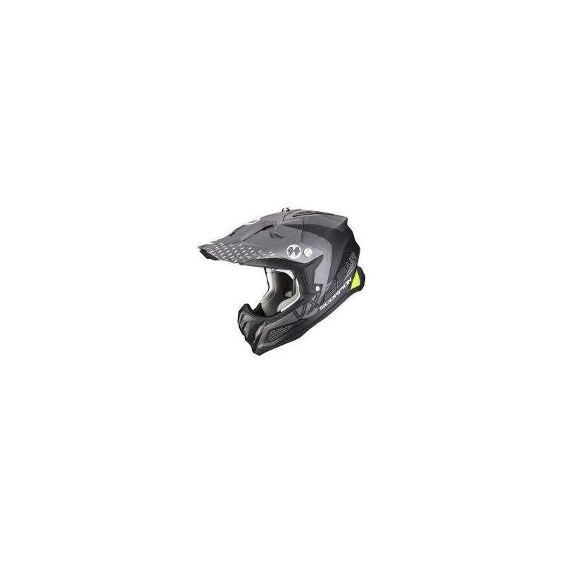 Casque SCORPION VX-22 AIR ARES Noir Mat-Gris Casque SCORPION VX-22 AIR ARES Noir Mat-Gris