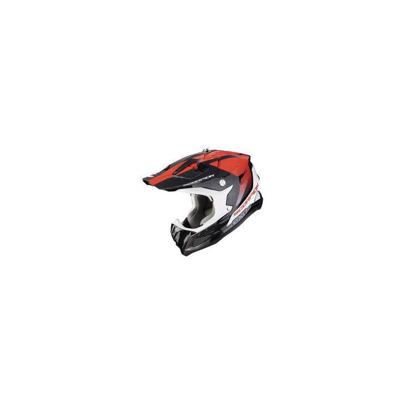 Casque SCORPION VX-22 AIR ATTIS Noir-Rouge