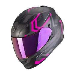 Casque SCORPION EXO-491 SPIN Noir Mat-Rose